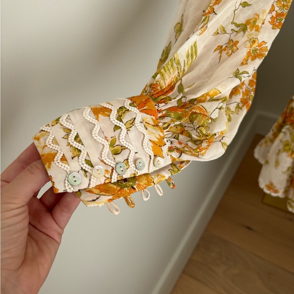 Alemais Songbird mini dress size 6 AUS - Picture 12 of 13